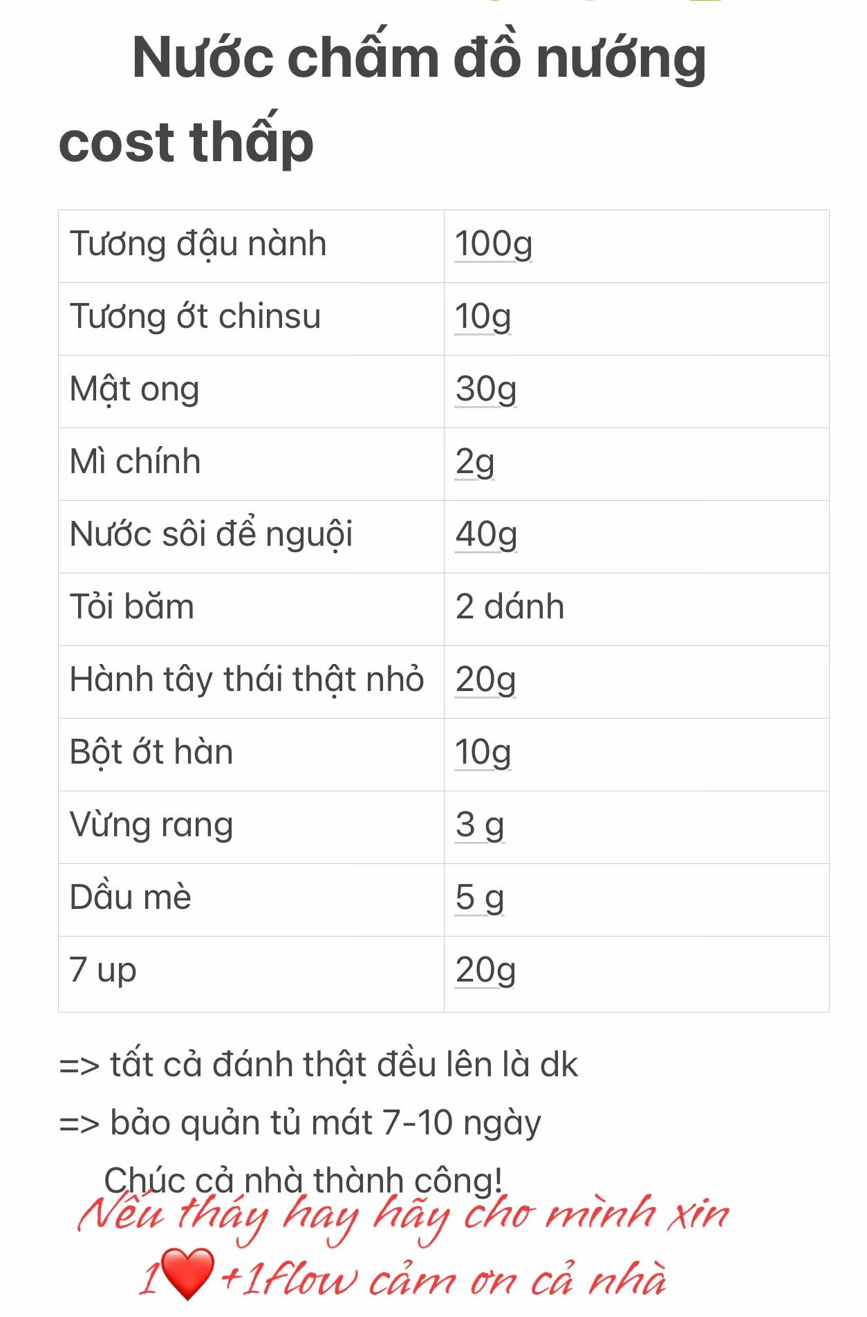 Sốt chấm đồ nướng đơn giản dễ làm, tiện cho các lần giã ngoại tiệc bbq, các quán sinh viên