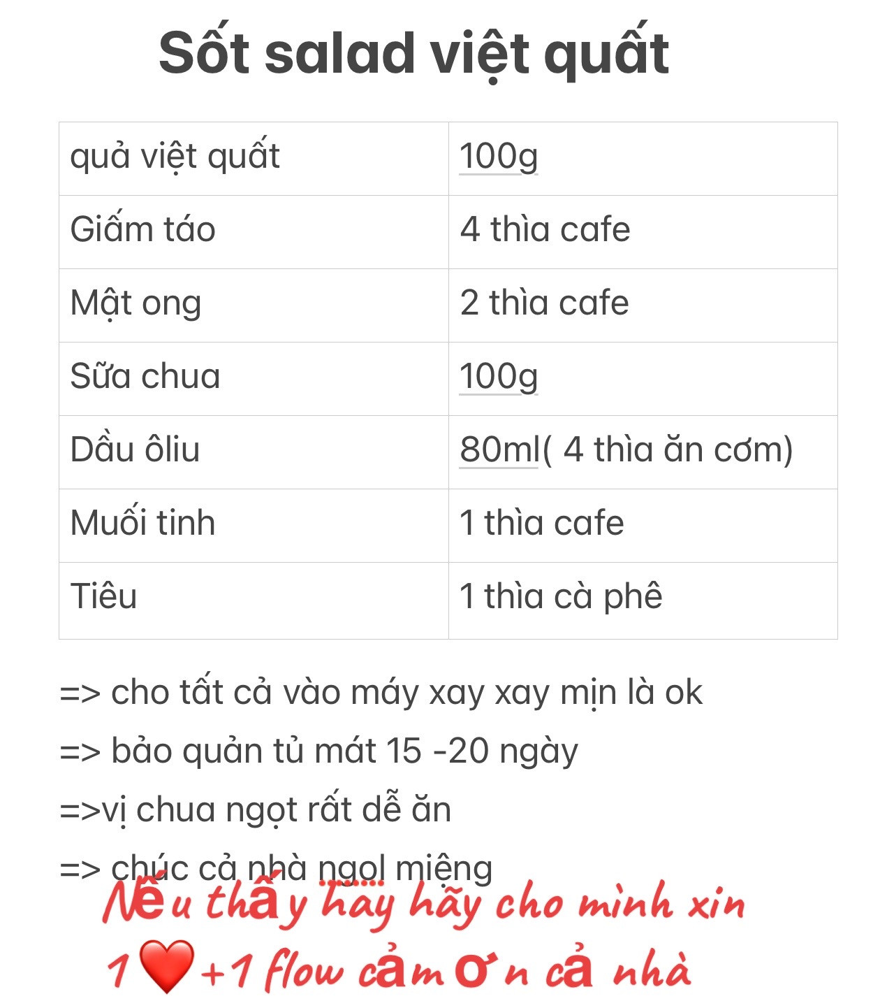 Sốt salad việt quất