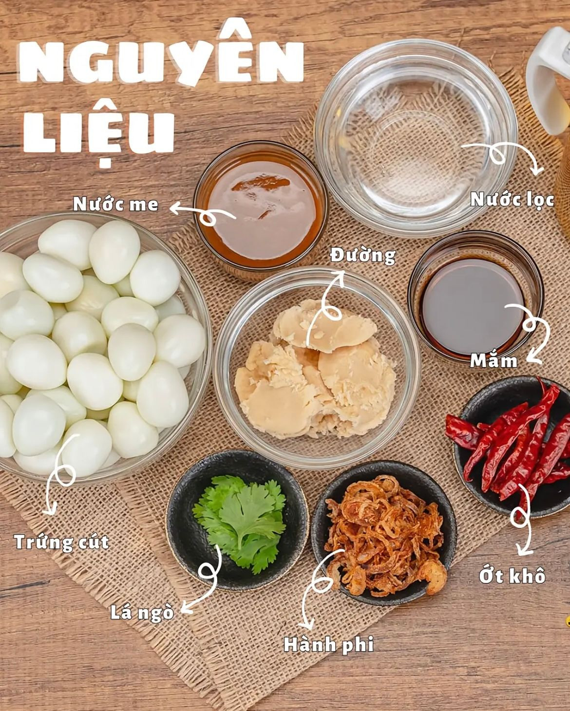 Trứng cút sốt me