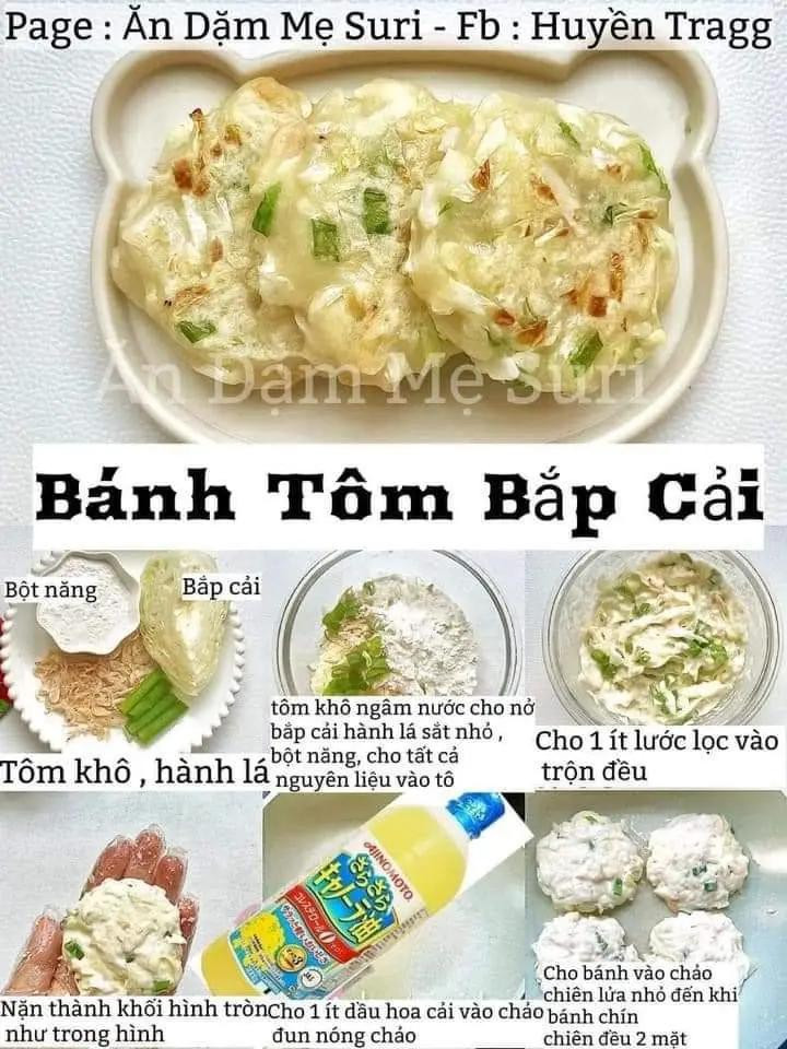 30 công thức làm bánh: bánh hấp bí đỏ, bánh sữa khoai lang tím, bánh táo