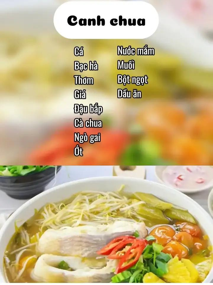 5 món canh cho ngày tết không biết nấu gì. canh bí đỏ, canh khổ qua, canh chua, canh trứng mây, canh mồng tơi.