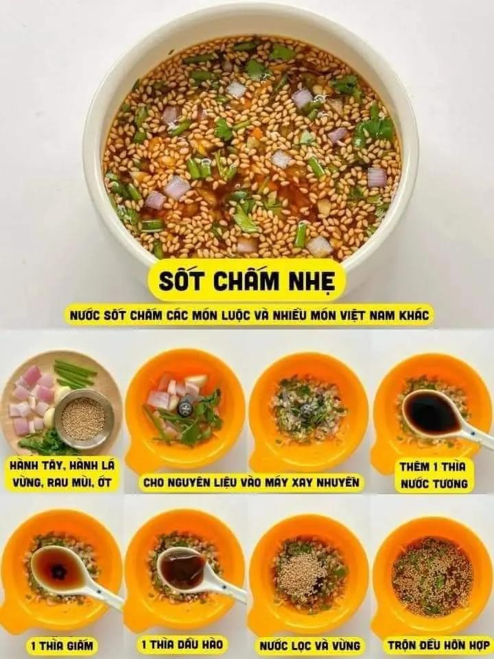 6 CÔNG THỨC NƯỚC CHẤM MA THUẬT- CHẤM MÓN NÀO NGHIỀN MÓN ĐÓ 🤤 sốt chấm nhẹ, sốt tỏi truyền thống, sốt mè cay, sốt chua cay kiểu thái, số chấm trái cây, sốt chanh dây.