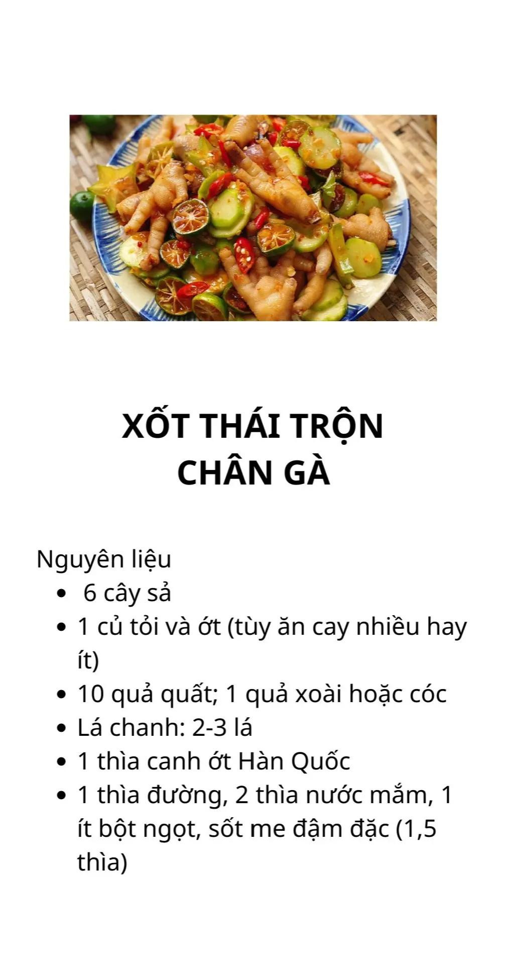 8 công thức sốt chấm thần thánh cho các món ăn, xốt chấm chân gà, xốt thái trộn chân gà, xốt chấm thịt nướng, mắm nêm, muối ớt xanh chấm hải sản, xì dầu chấm thịt vịt, mắm tôm, nước chấm ốc luộc,