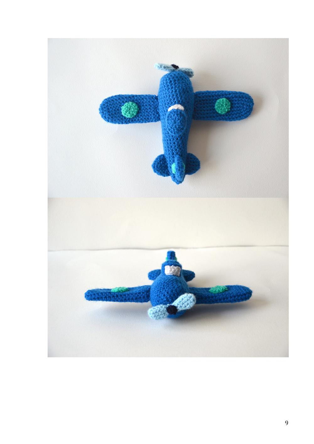 Airplane   Crochet  Pattern