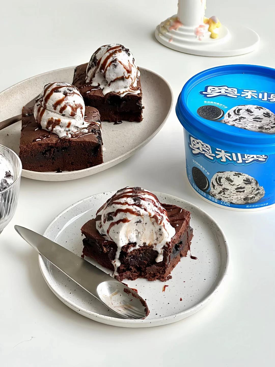 bánh kem việt quất brownie oreo