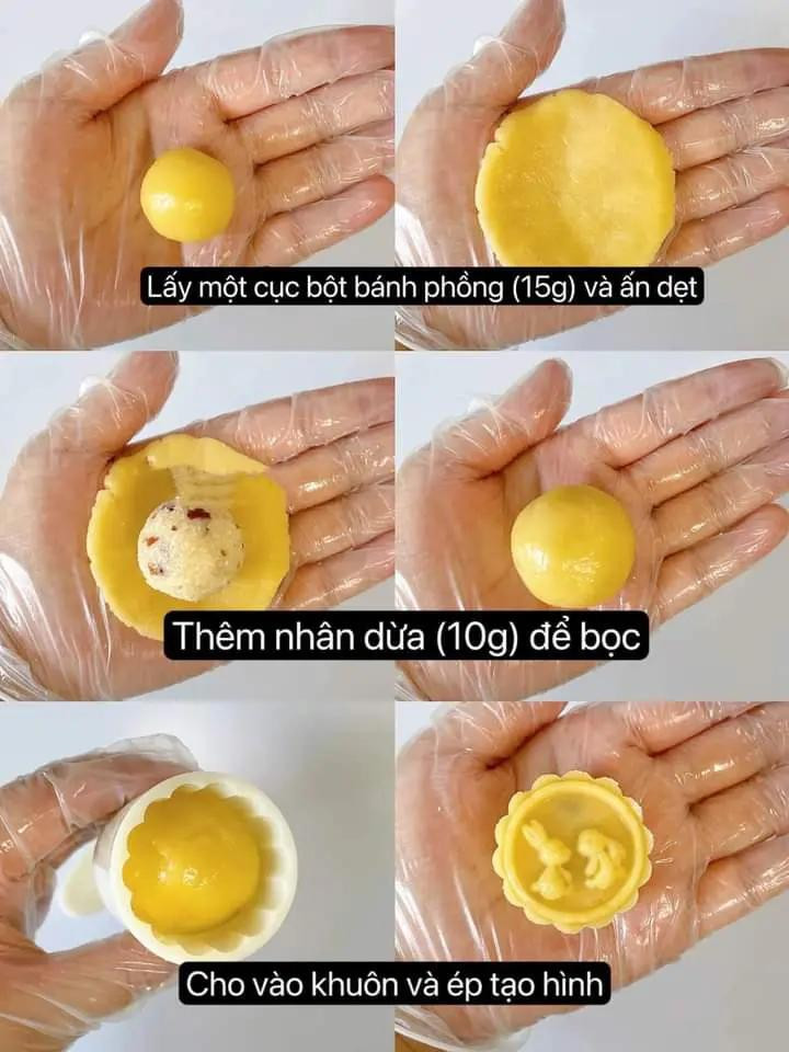 Bánh nướng trung thu mini