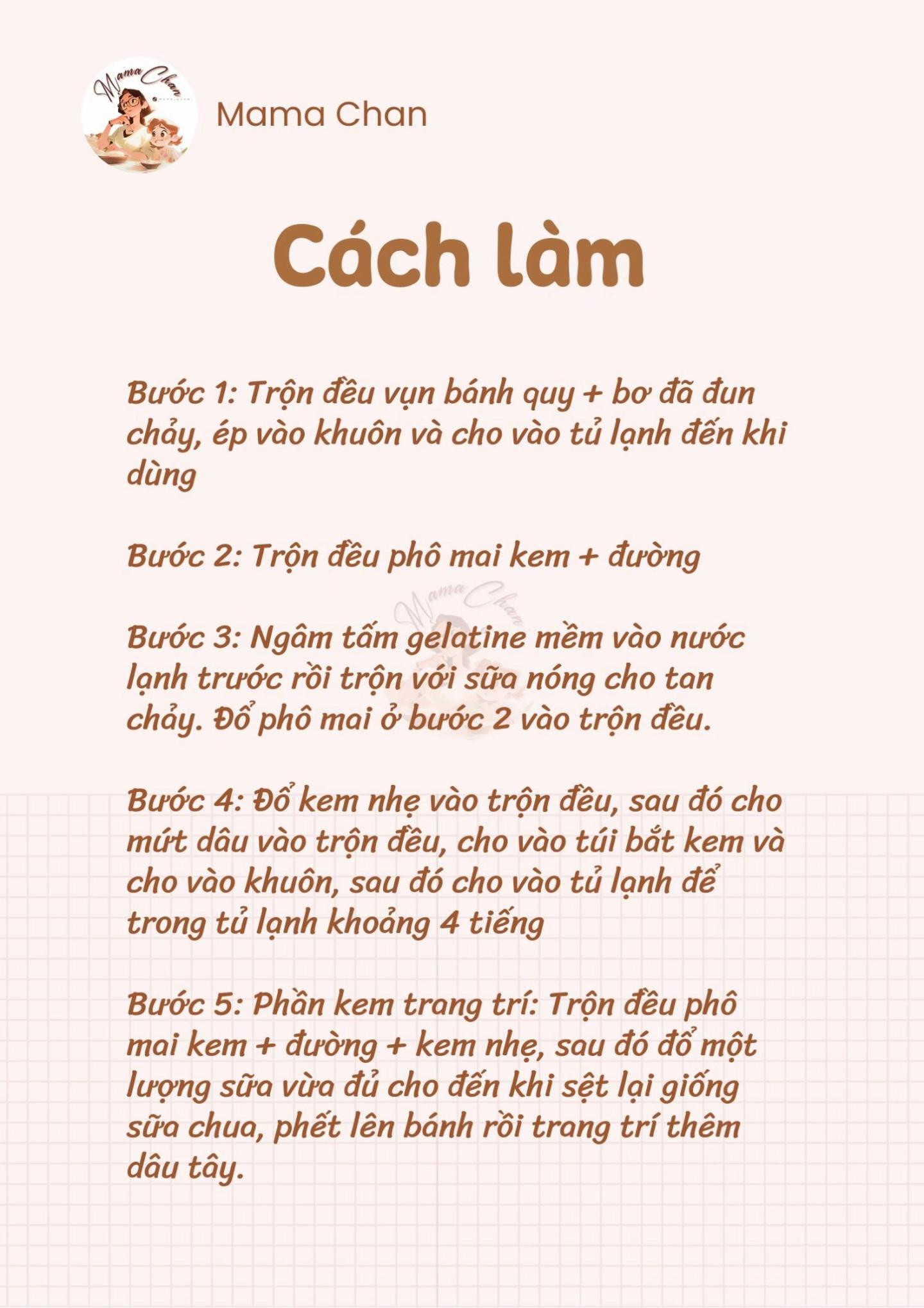 bánh phô mai sữa dâu