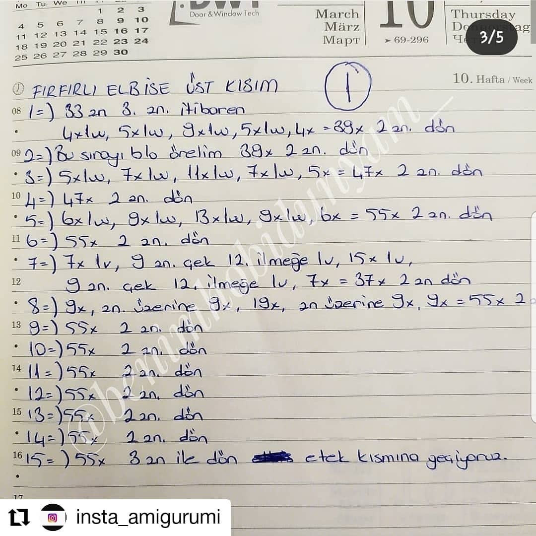 Bebekler için geniş bir etek için tığ işi deseni.