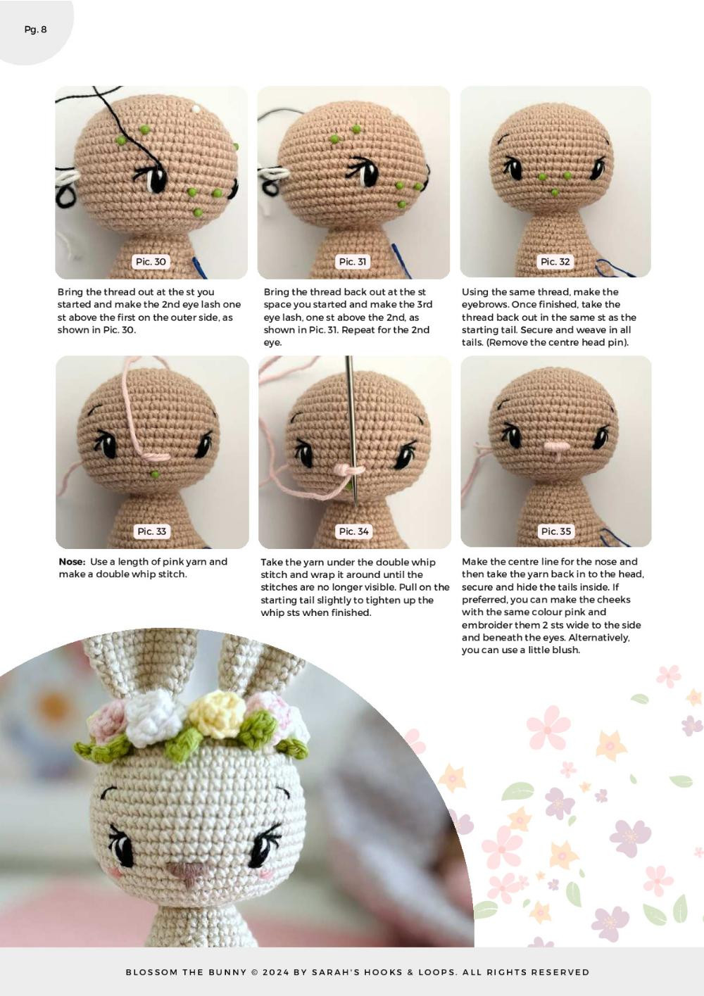 blossom the bunny crochet pattern