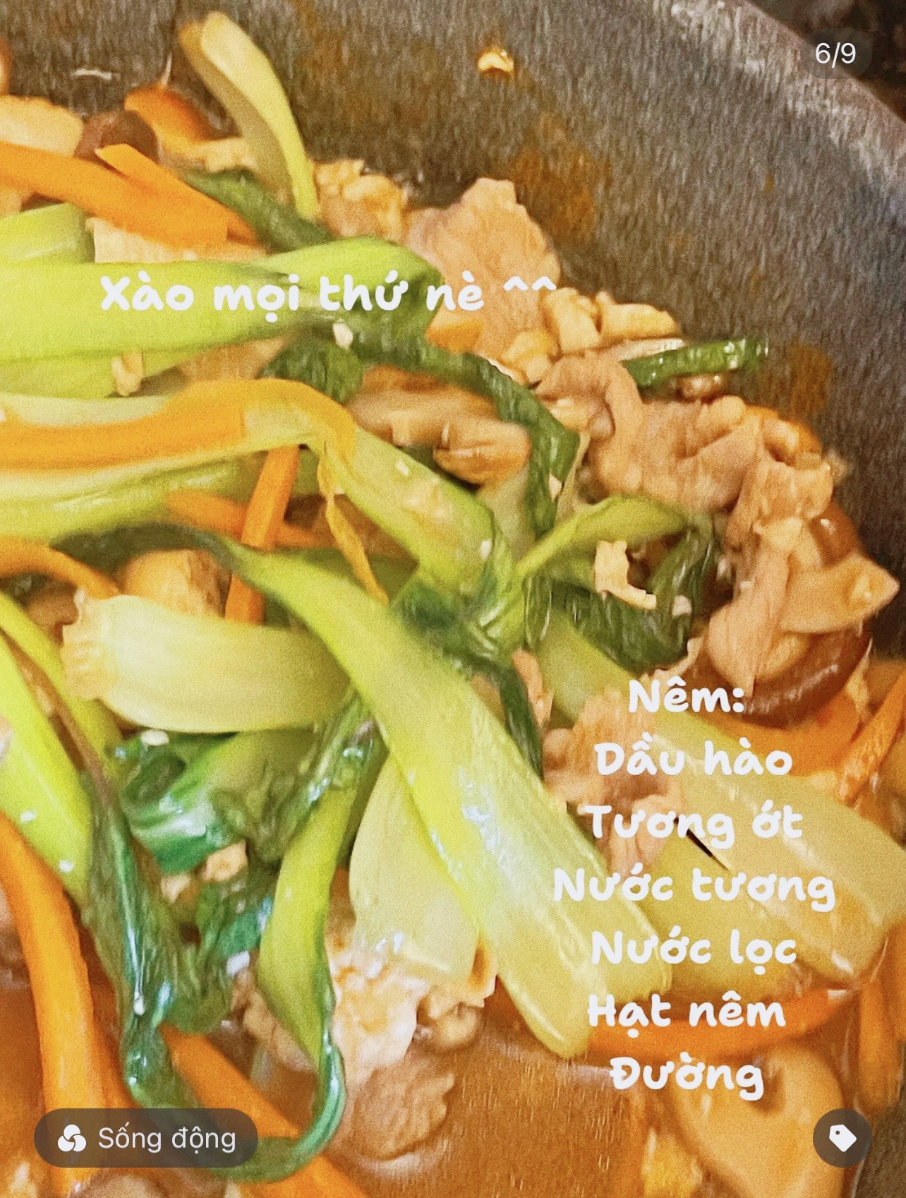 Bún trộn healty