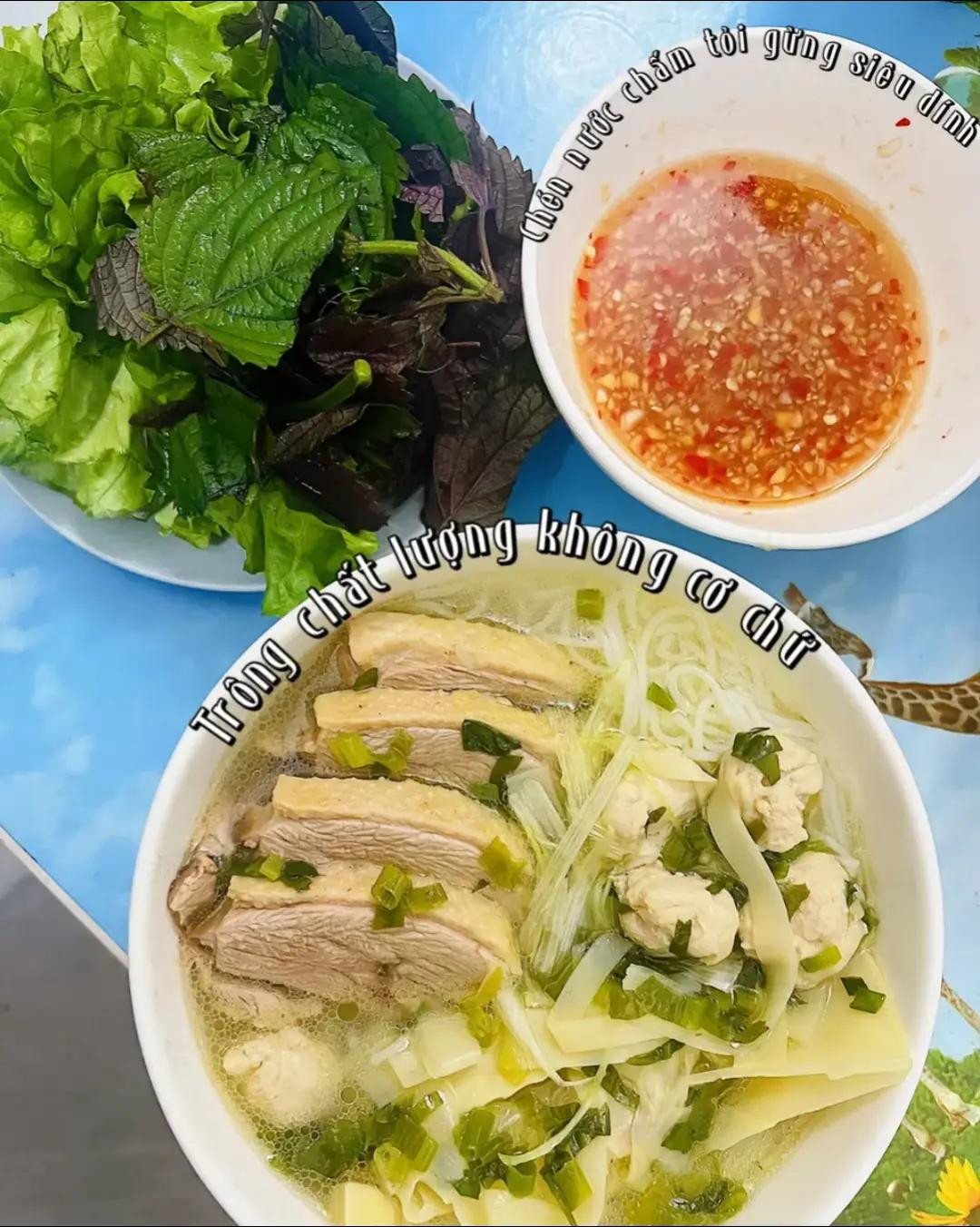 bún vịt măng mọc homemade