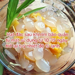 CÁCH CHẾ BIẾN HẠT ĐÁC RIM TRÁI CÂY CỰC THƠM NGON