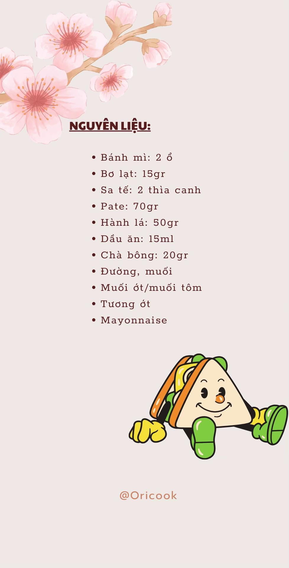 Cách làm bánh mì nướng sa tế