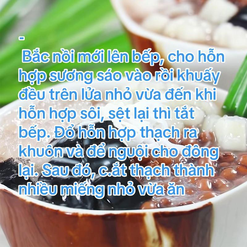 CÁCH LÀM CHÈ ĐẬU ĐỎ SƯƠNG SÁO SIÊU NGON TẠI NHÀ