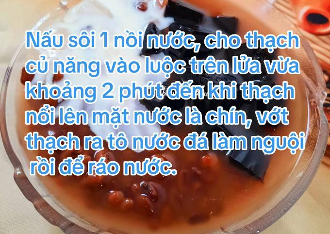 CÁCH LÀM CHÈ ĐẬU ĐỎ SƯƠNG SÁO SIÊU NGON TẠI NHÀ