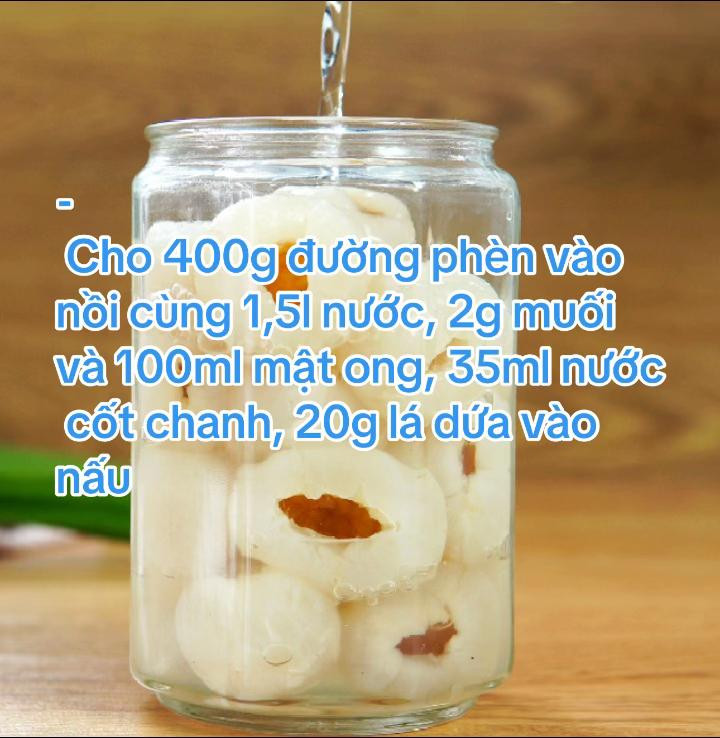 CÁCH LÀM VẢI NGÂM ĐƯỜNG PHÈN ĐỂ KINH DOANH SIÊU NGON