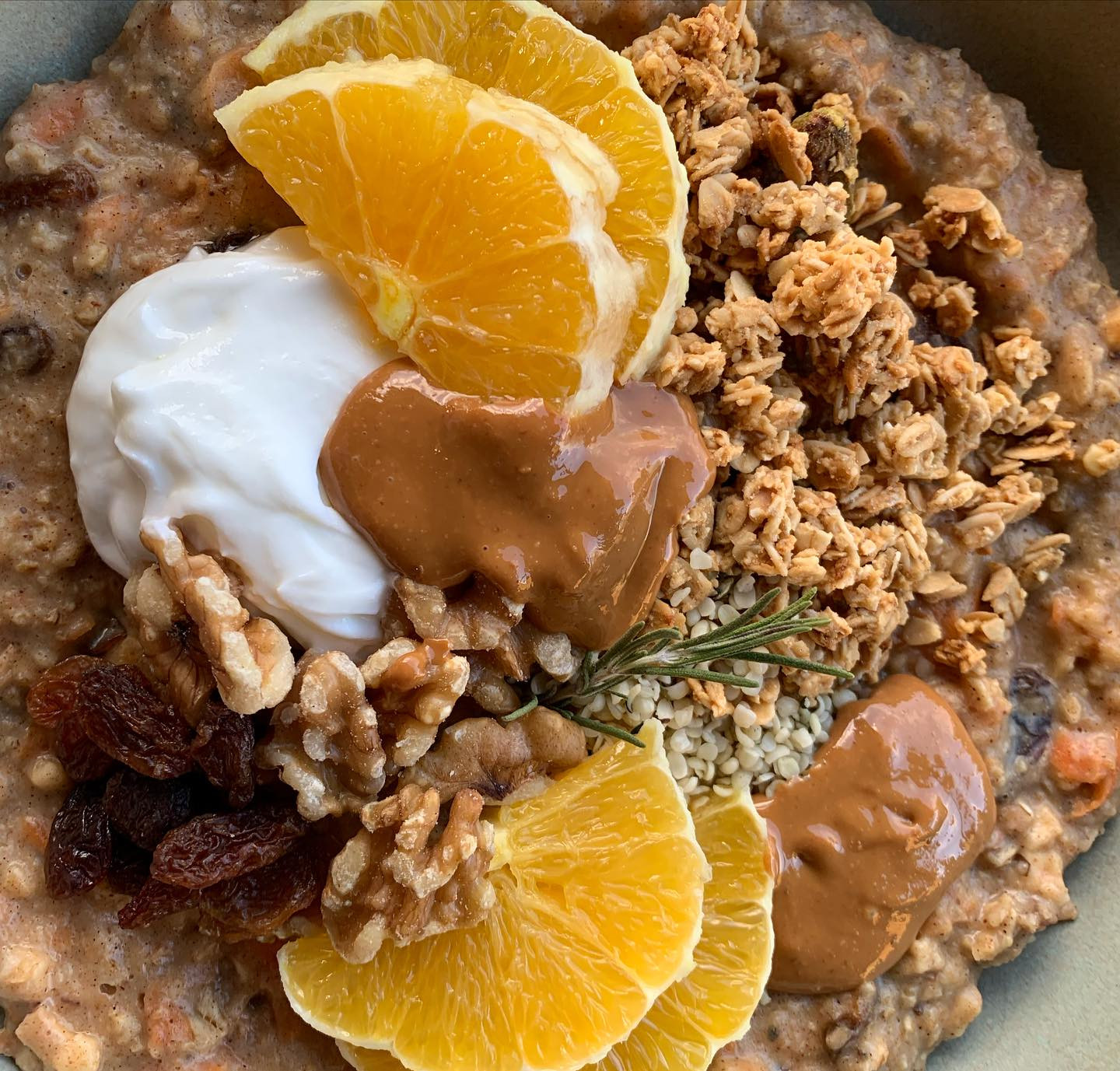 🥕 CARROT & ORANGE OATMEAL 🍊