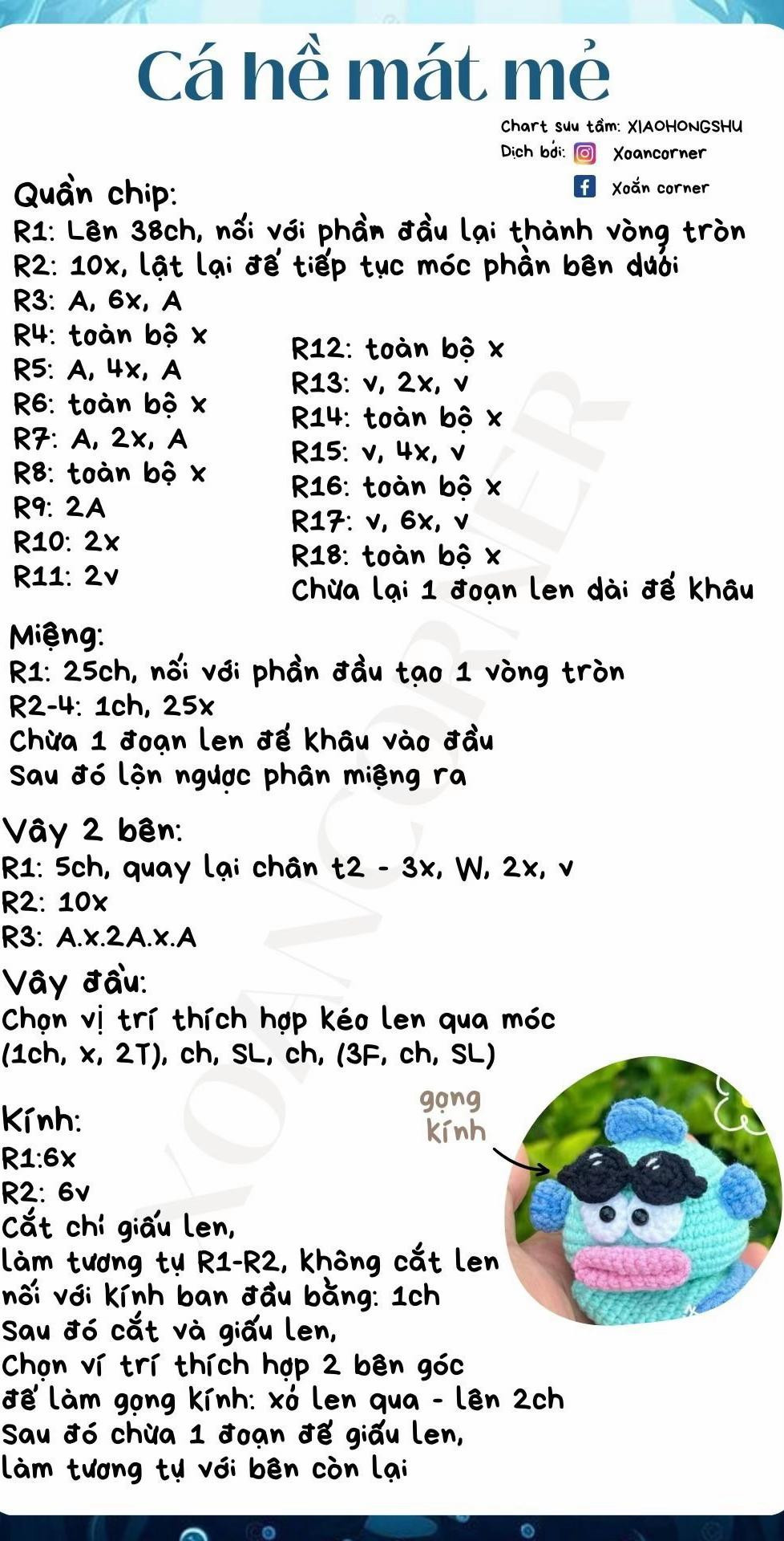 chart cá hề mát mẻ mùa hè