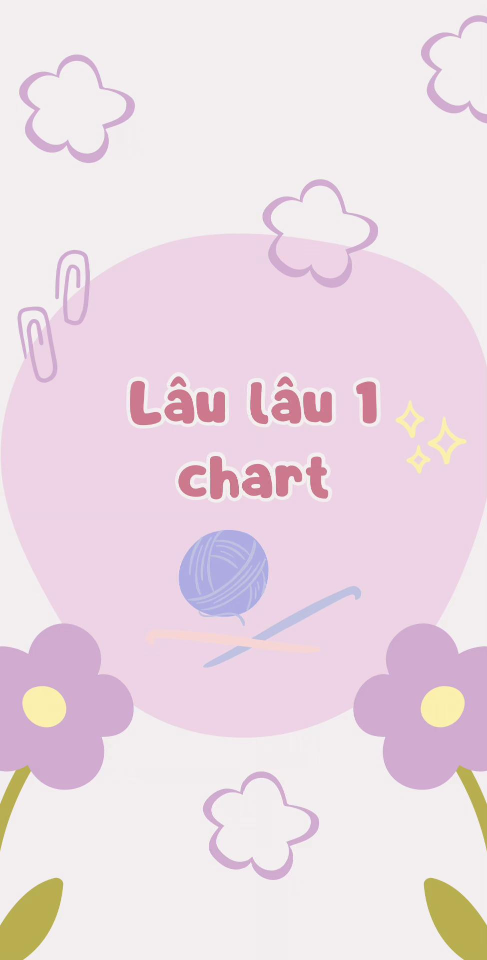 Chart móc bánh kem nến