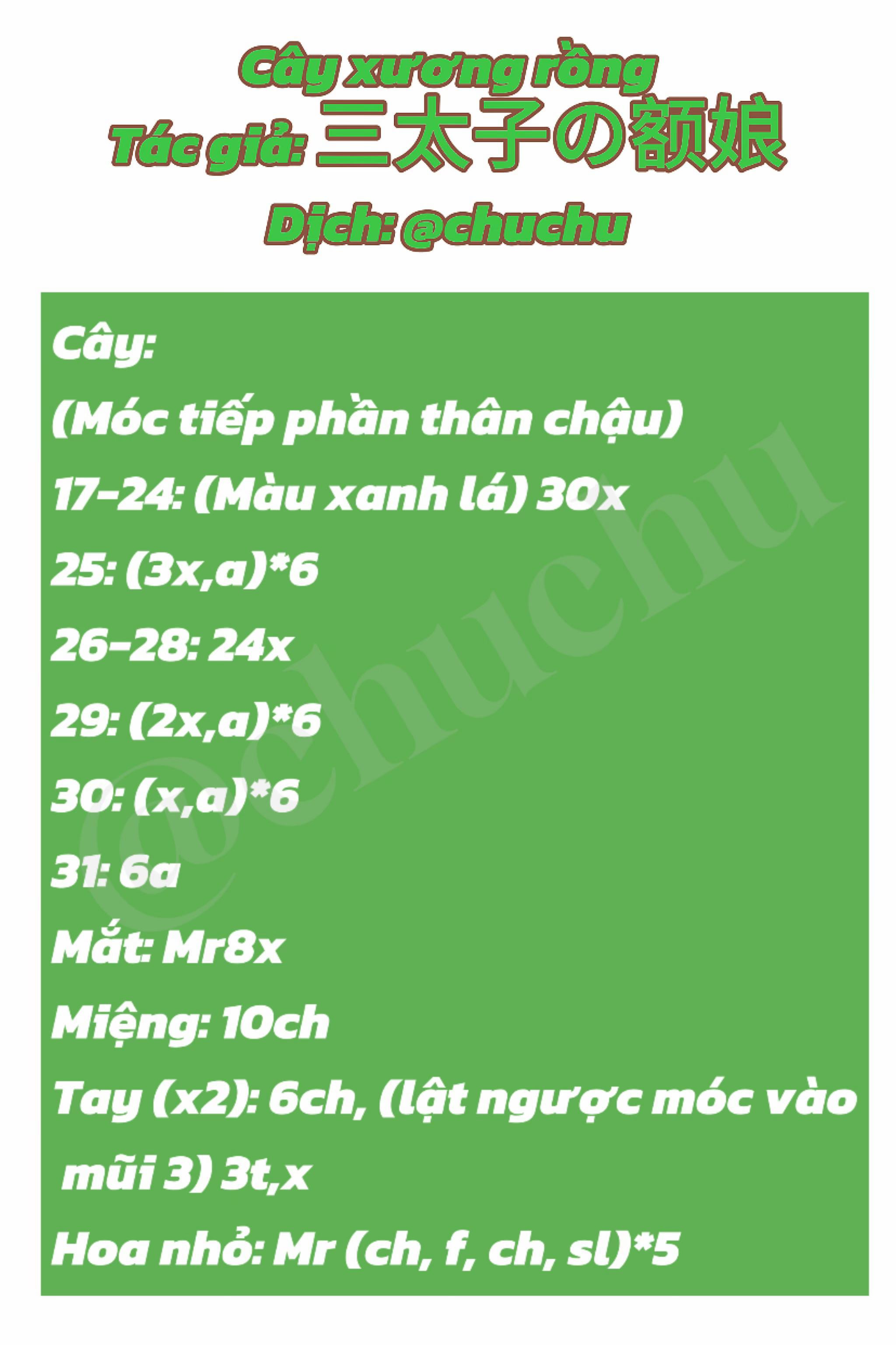 Chart móc chậu cây xương rồng