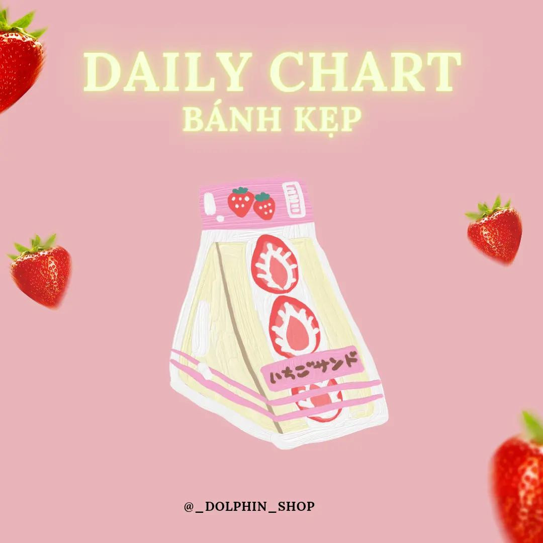 Chart móc len  bánh kẹp