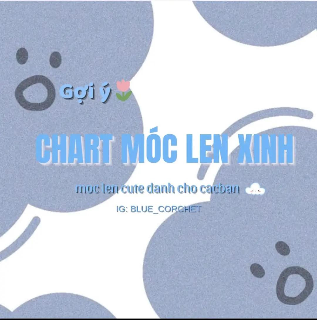 chart móc len ếch tắm biển