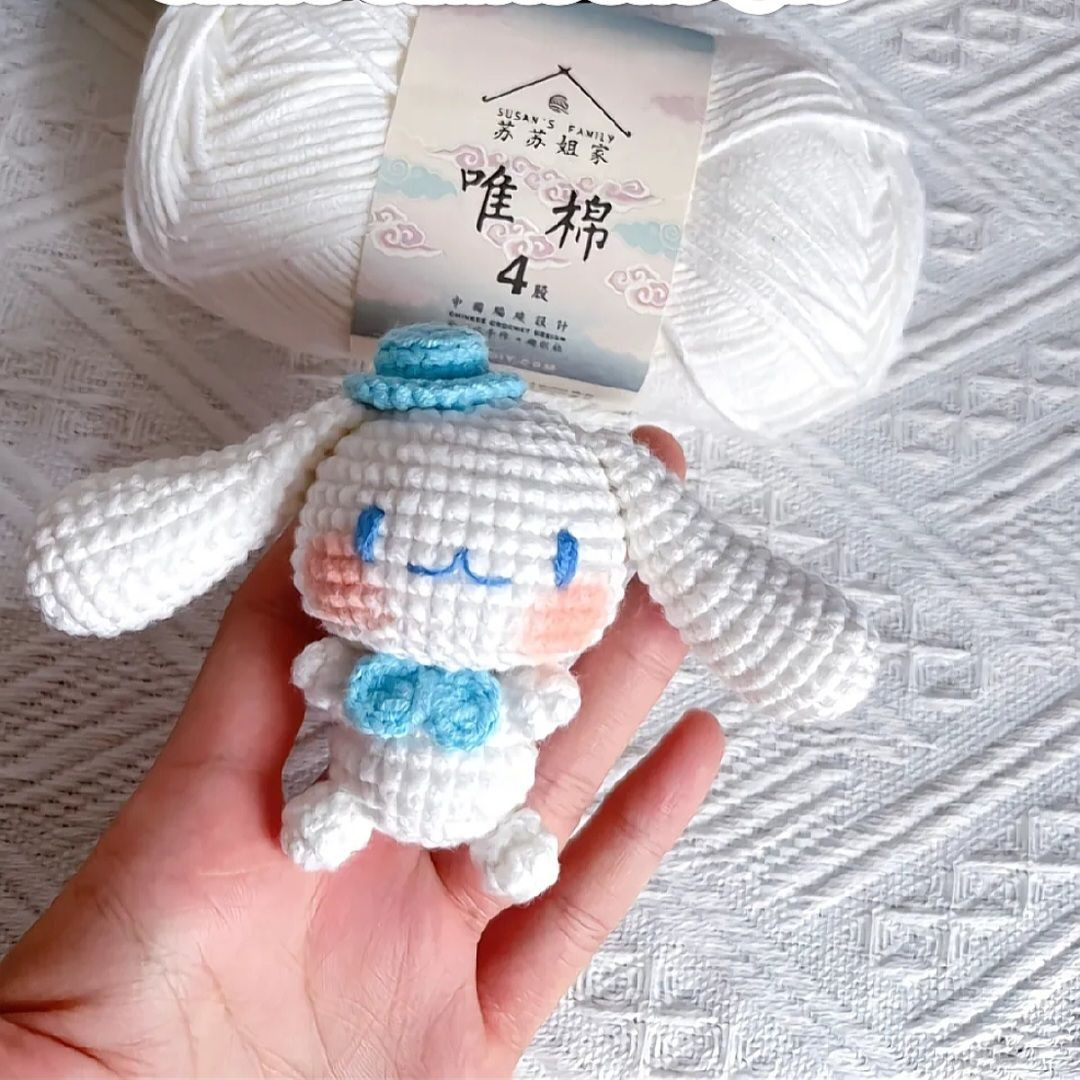 Chart Móc Len Thỏ Cinnamoroll 🐰  #octieumoclen  #moclentheoyeucau  #handmade  #moclencoban  #chartmoclen  #chart  #xh  #moclen  #moclenhandmade  #xuhuong  #tiktok  #viral