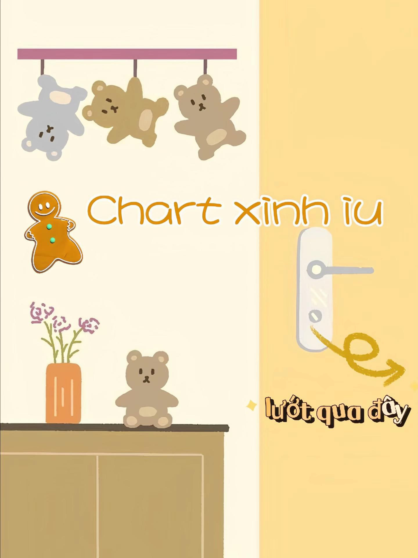 Chart móc túi hổ tròn