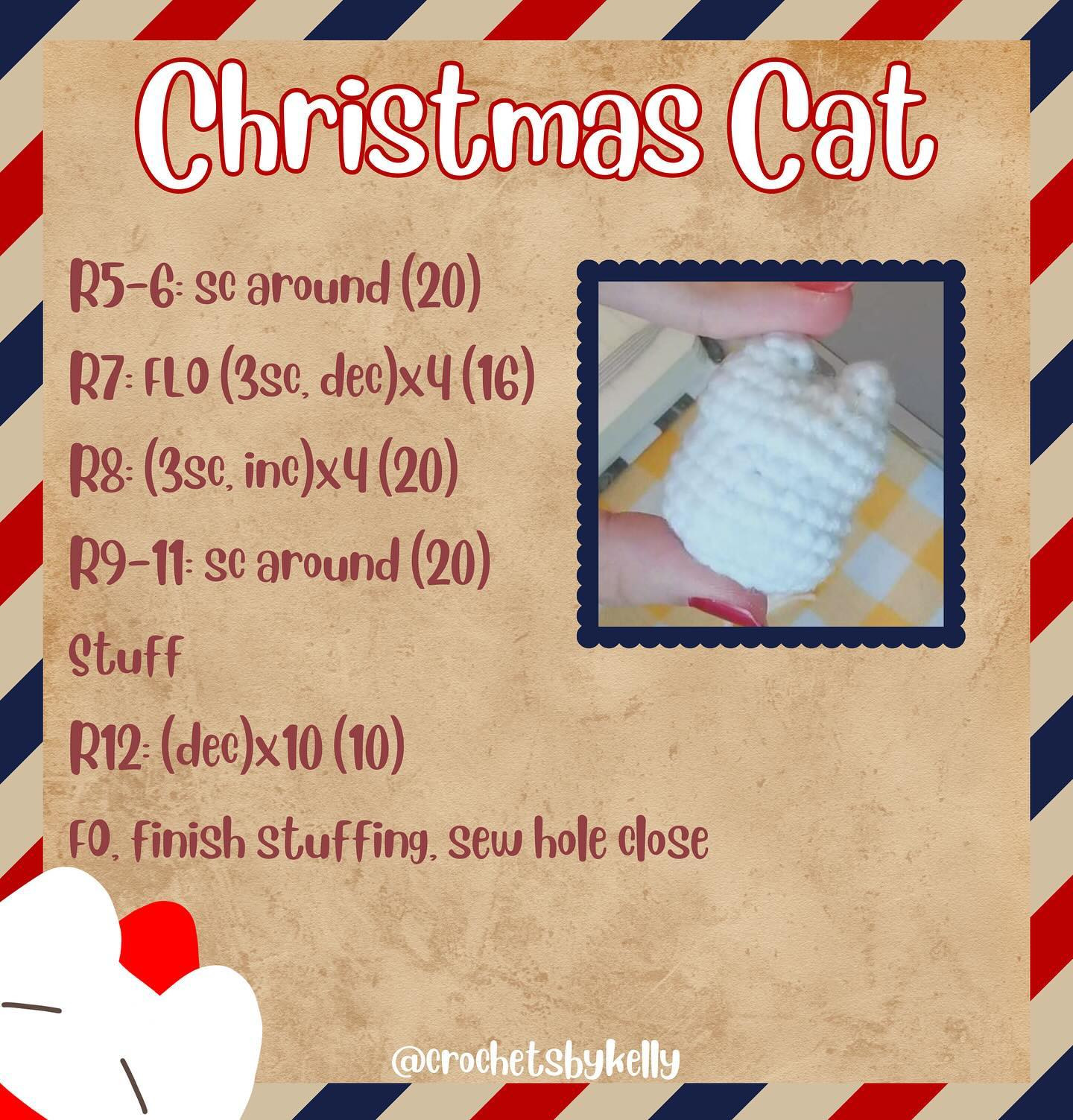 christmas cat free pattern