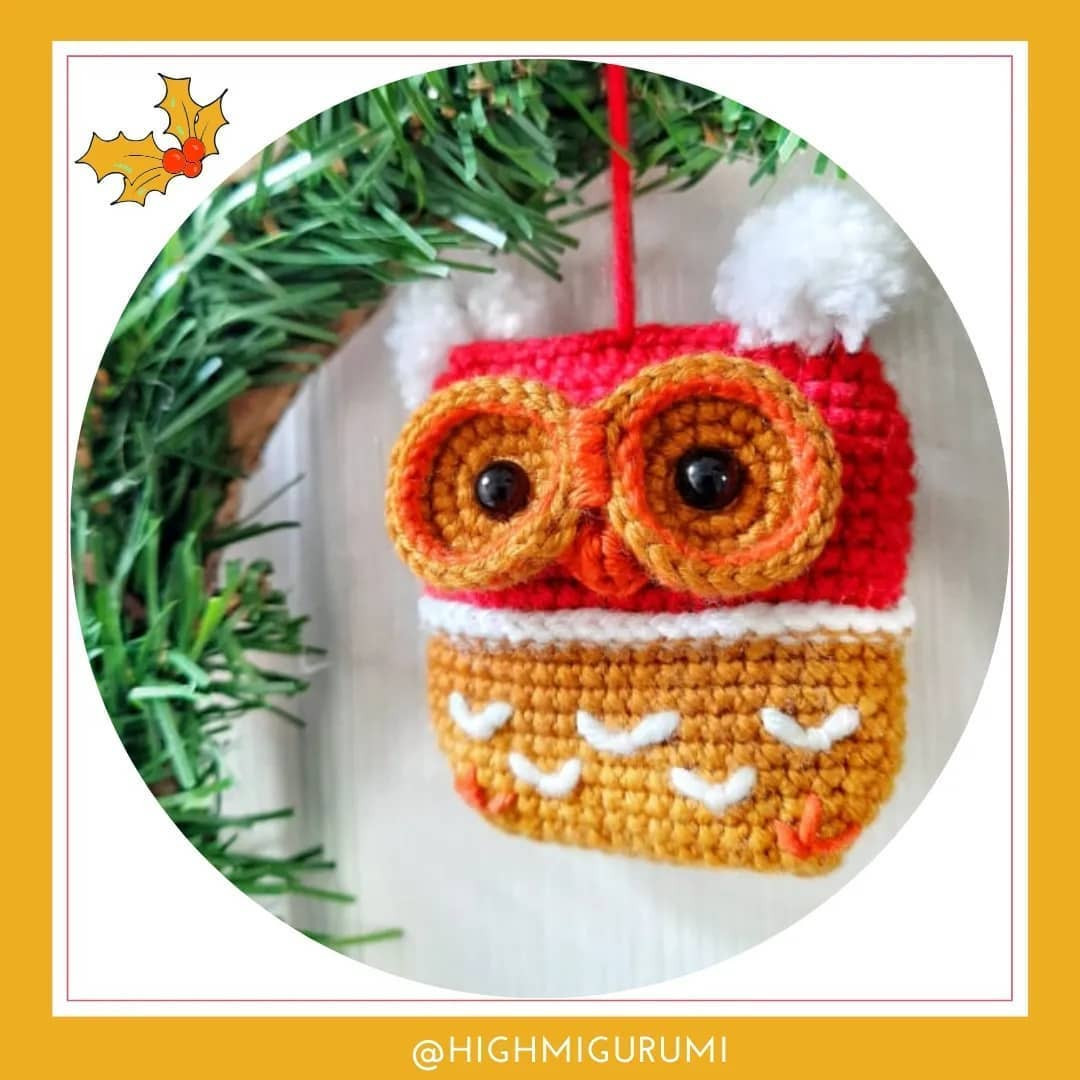 christmas owl free pattern