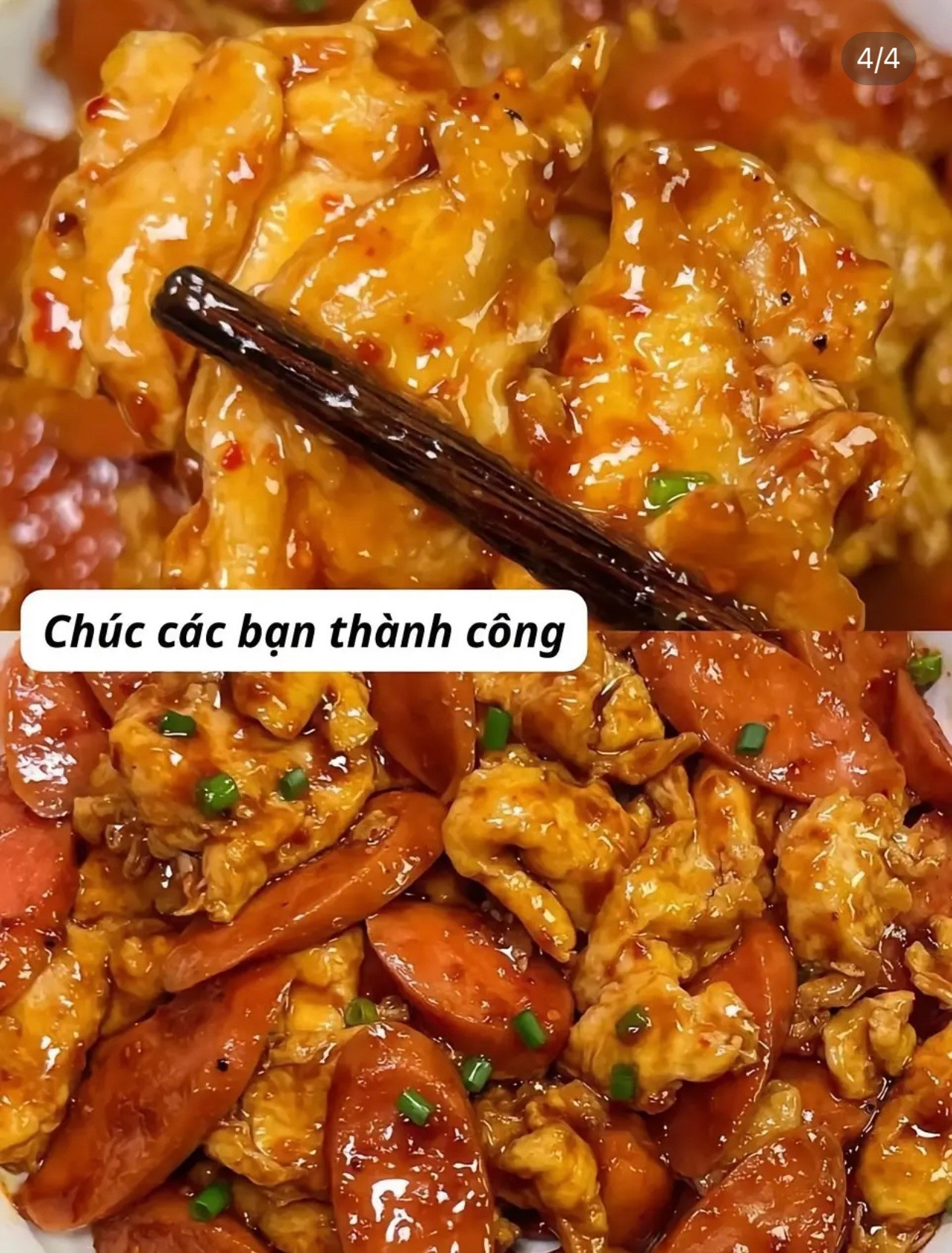 Cơm lười trứng xào xúc xích #food  #anvat  #anngonmoingay