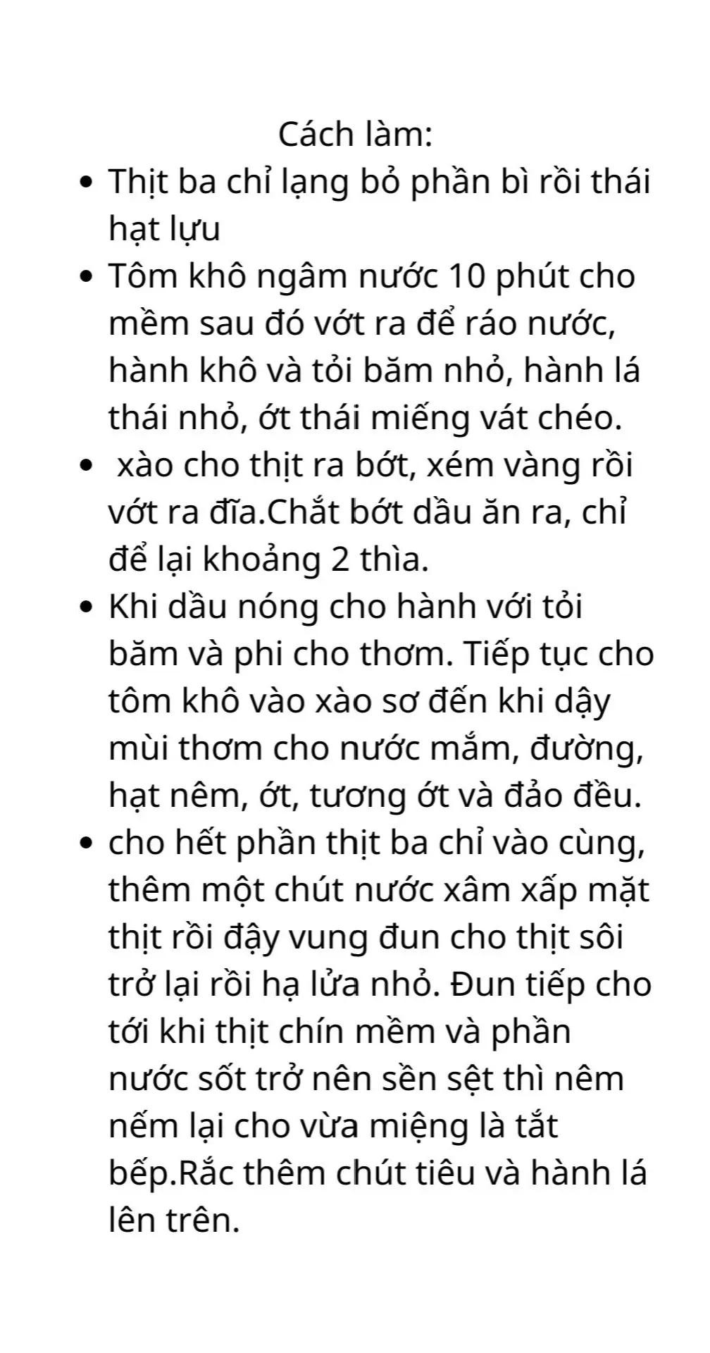 Công thức 5 món ăn hằng ngày thơm ngon dễ làm: Sườn kho tiêu, mực sữa rim mắm, ba chi kho dưa chua, kho quẹt, cá bông lau kho tộ,