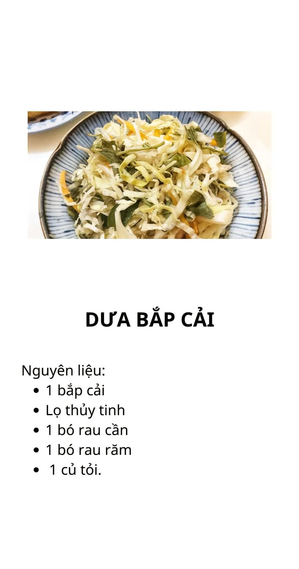 công thức 5 món ngâm (muối) chua giòn ngon cực đưa cơm phần 2: măng ớt, dưa góp, dưa bắp cải, rau muống chua ngọt, sung muối,