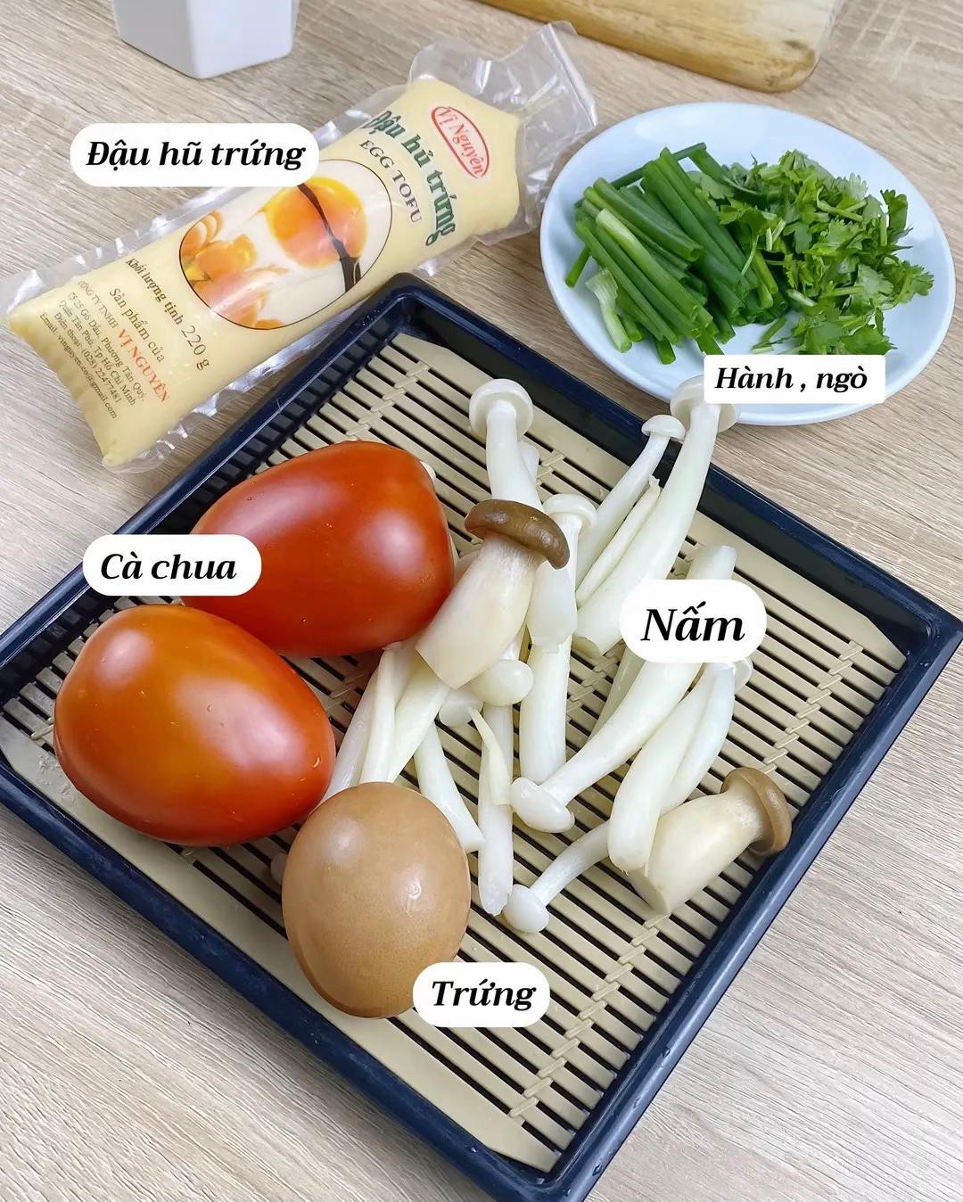 Công thức canh mây mấy trắng vườn hồng.