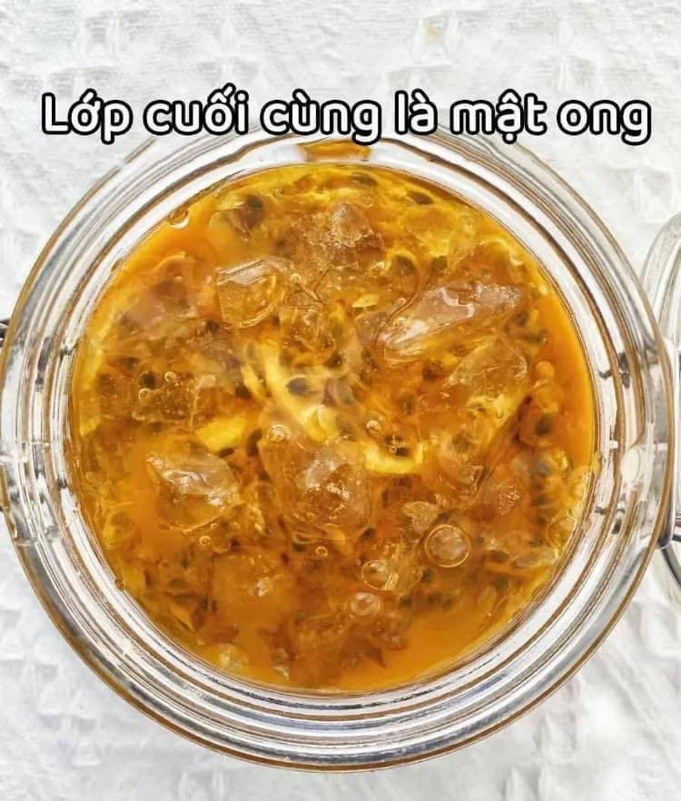 công thức chanh dây mật ong