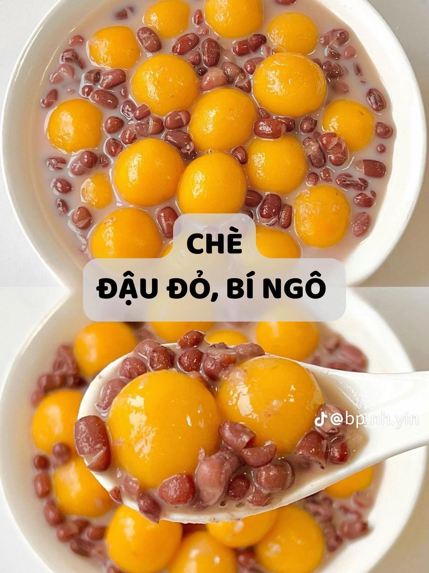 công thức chè cho chị em ngày dâu, chè khoai lang, chè gừng sago, súp dâu tremella, chè đậu đỏ bí ngô.