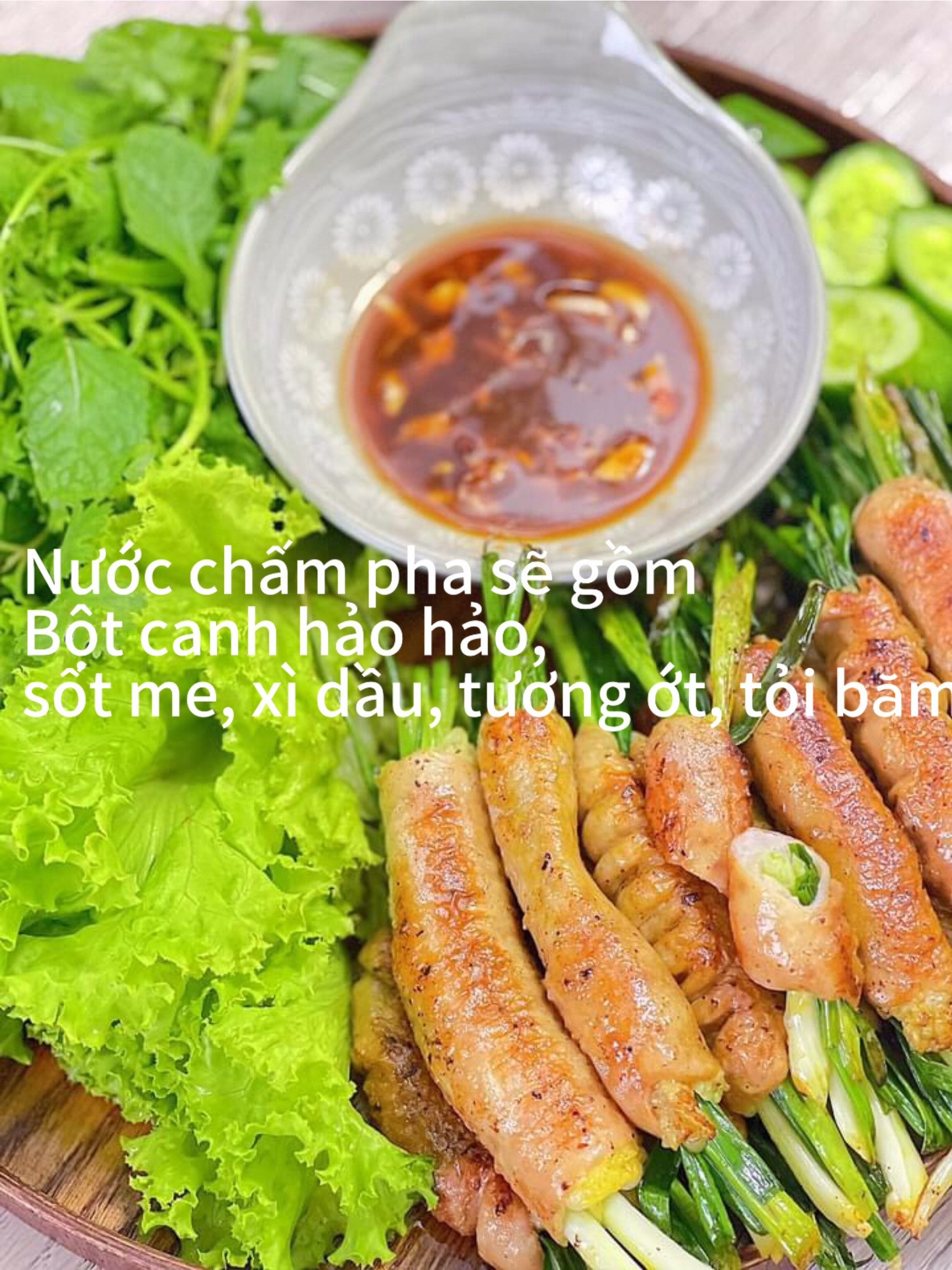 công thức khấu đuôi nhồi hành nướng