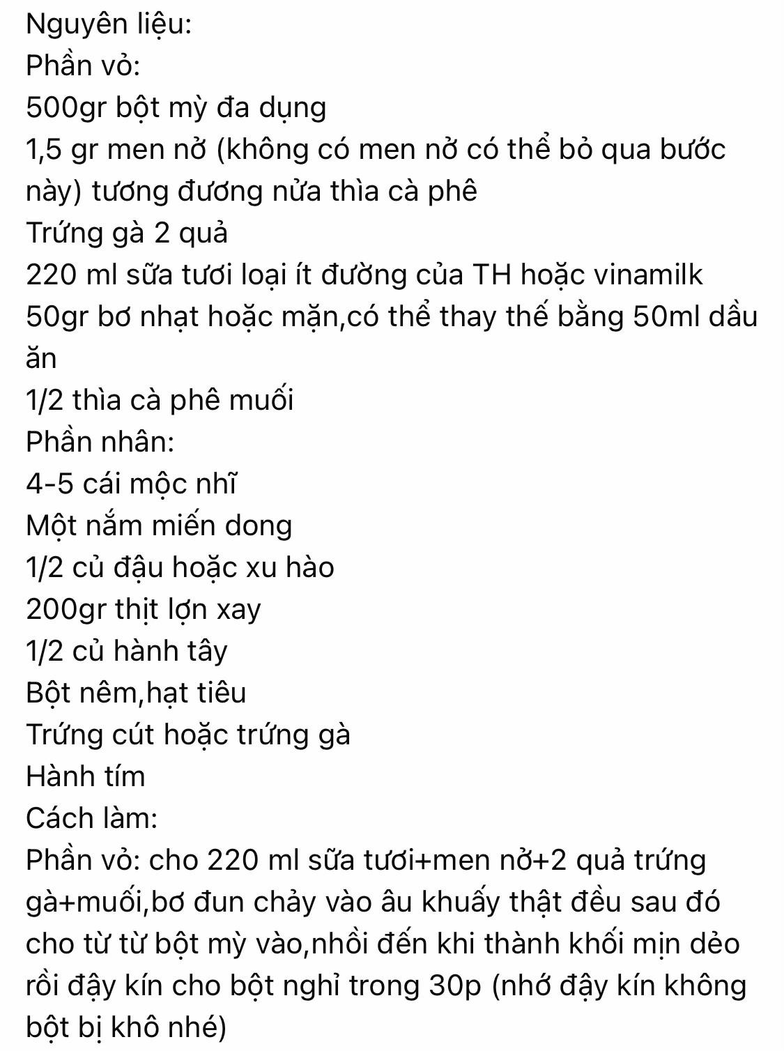 Công thức làm bánh gối thơm ngon tại nhà