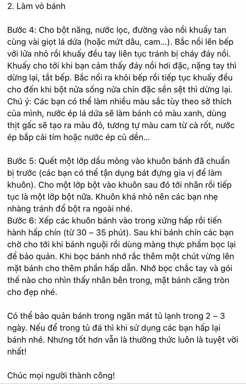 Công thức làm bánh xu xê