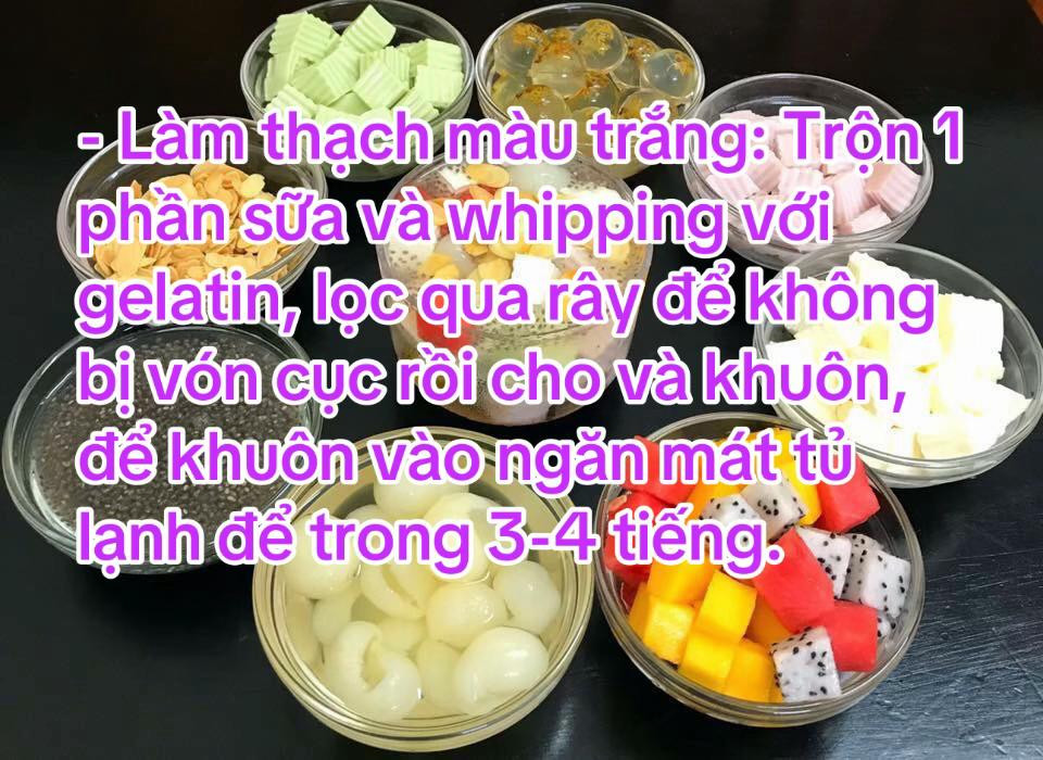 Công thức làm chè khúc bạch siêu ngon tại nhà