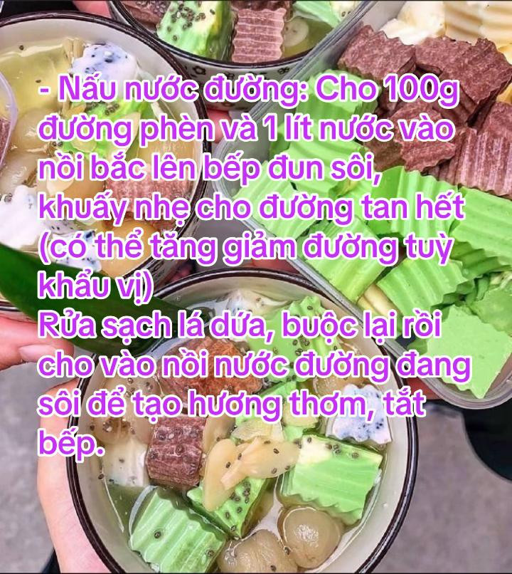 Công thức làm chè khúc bạch siêu ngon tại nhà