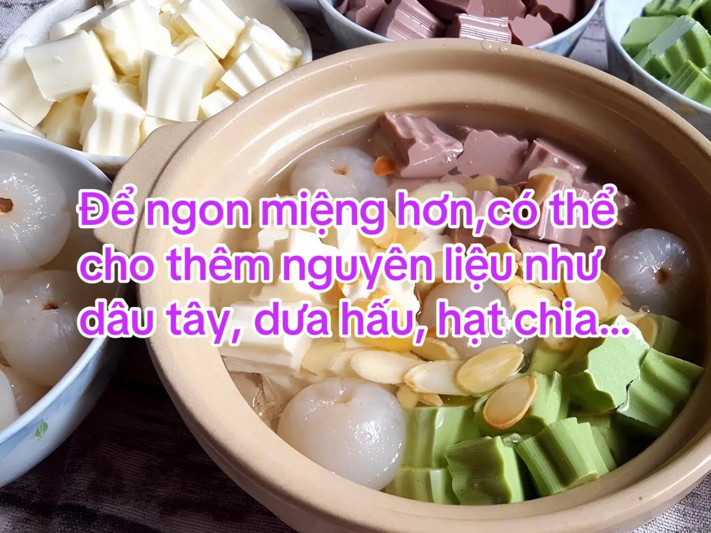 Công thức làm chè khúc bạch siêu ngon tại nhà