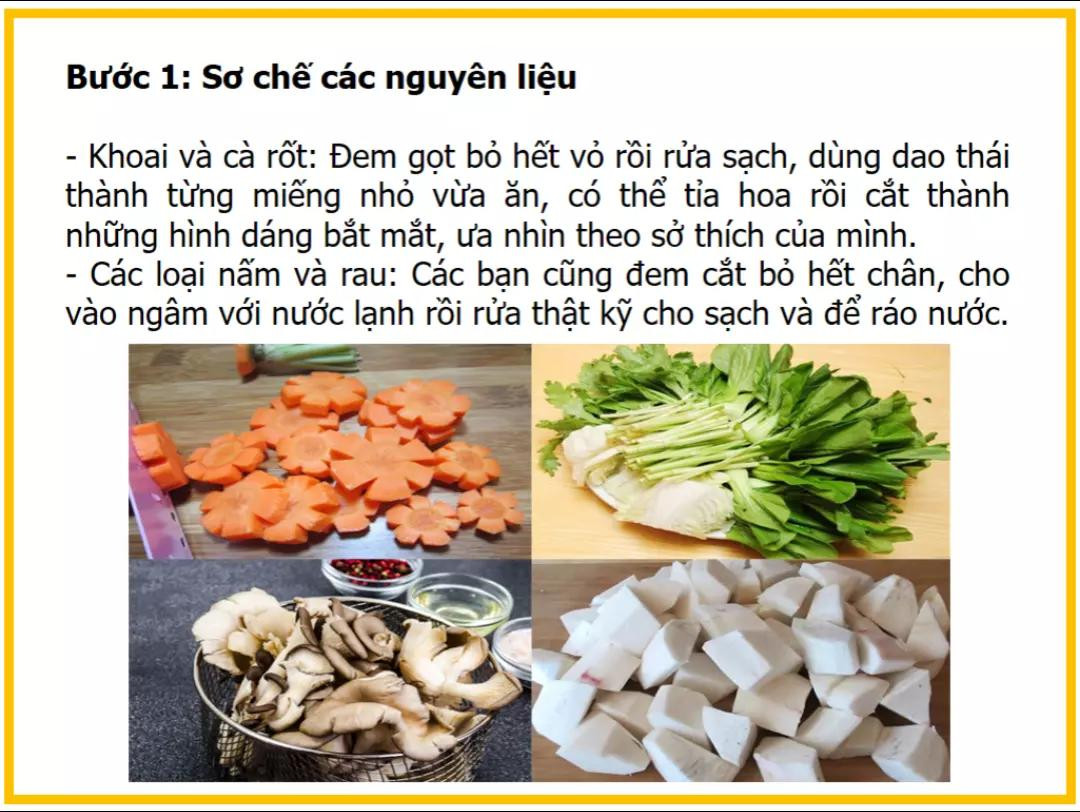 Công thức làm lẩu vịt nước dừa.