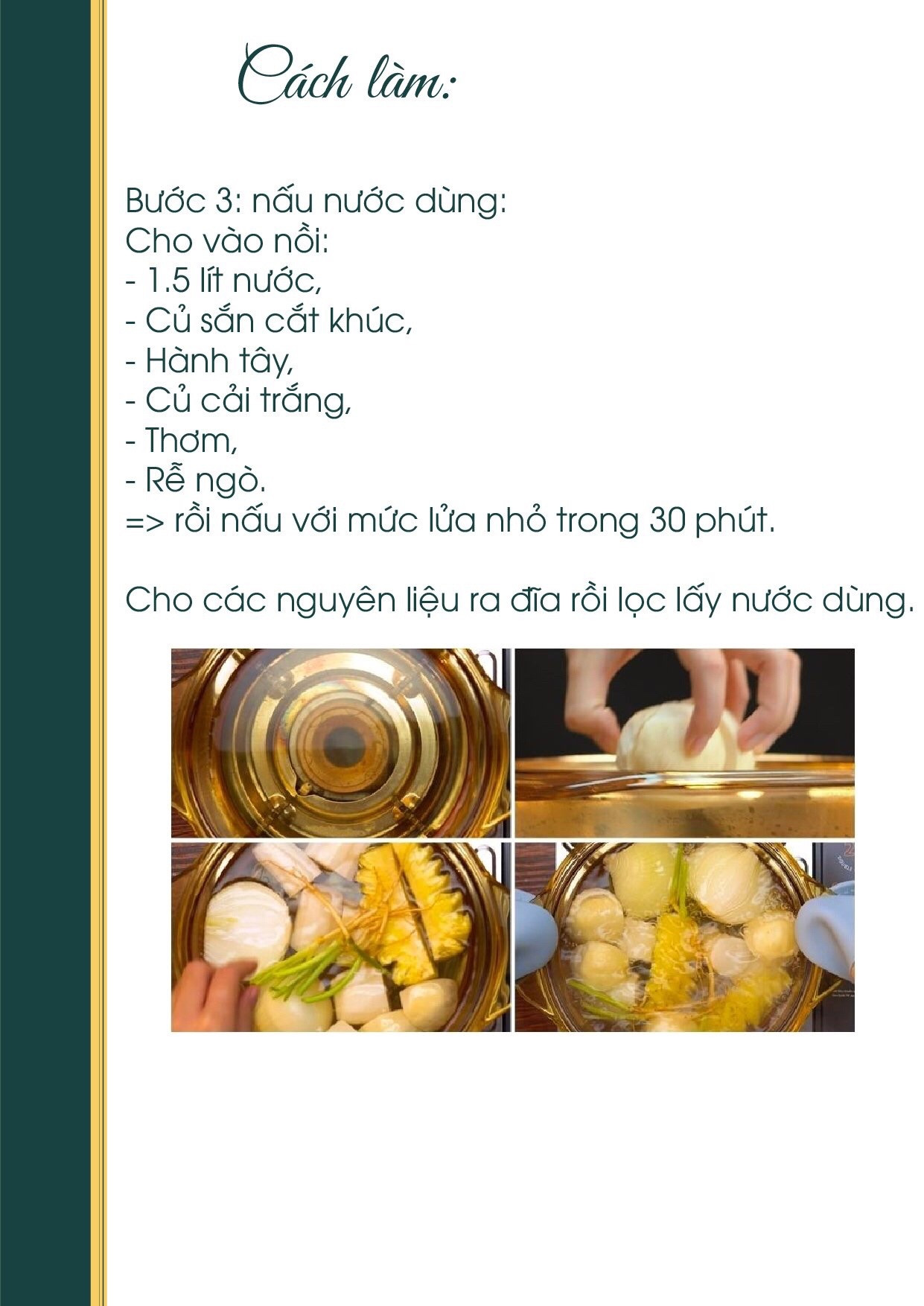 Công thức nấu ăn chay món: bò kho chay