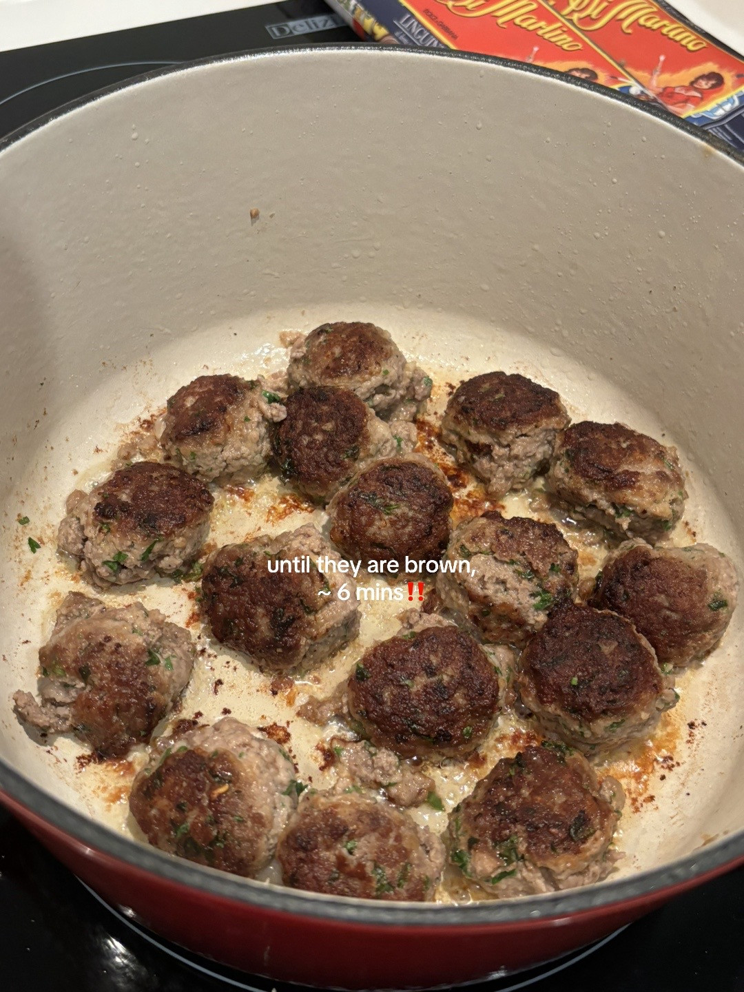 cook dinner with me spaghetti meatballs