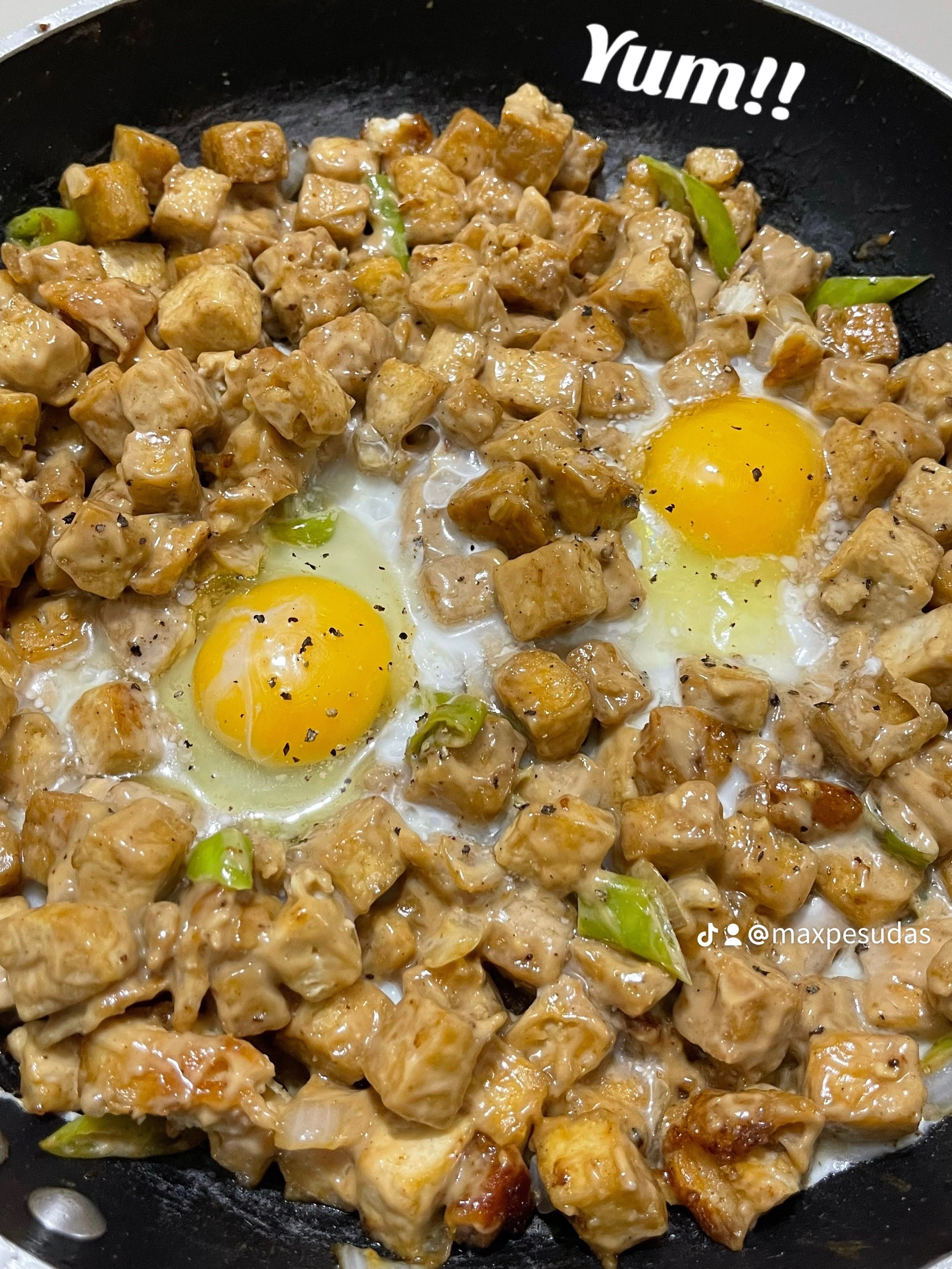 Correction: Chicken and Tofu sisig recipe