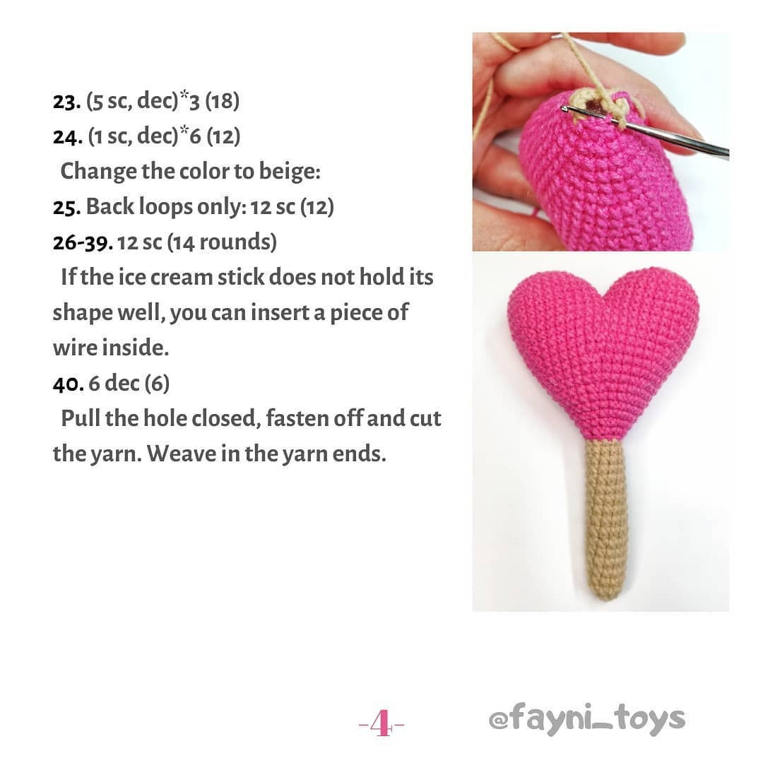 crochet heart shaped candle pattern