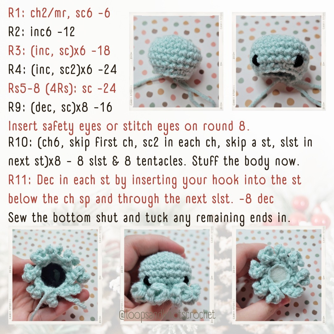 crochet octopus pattern