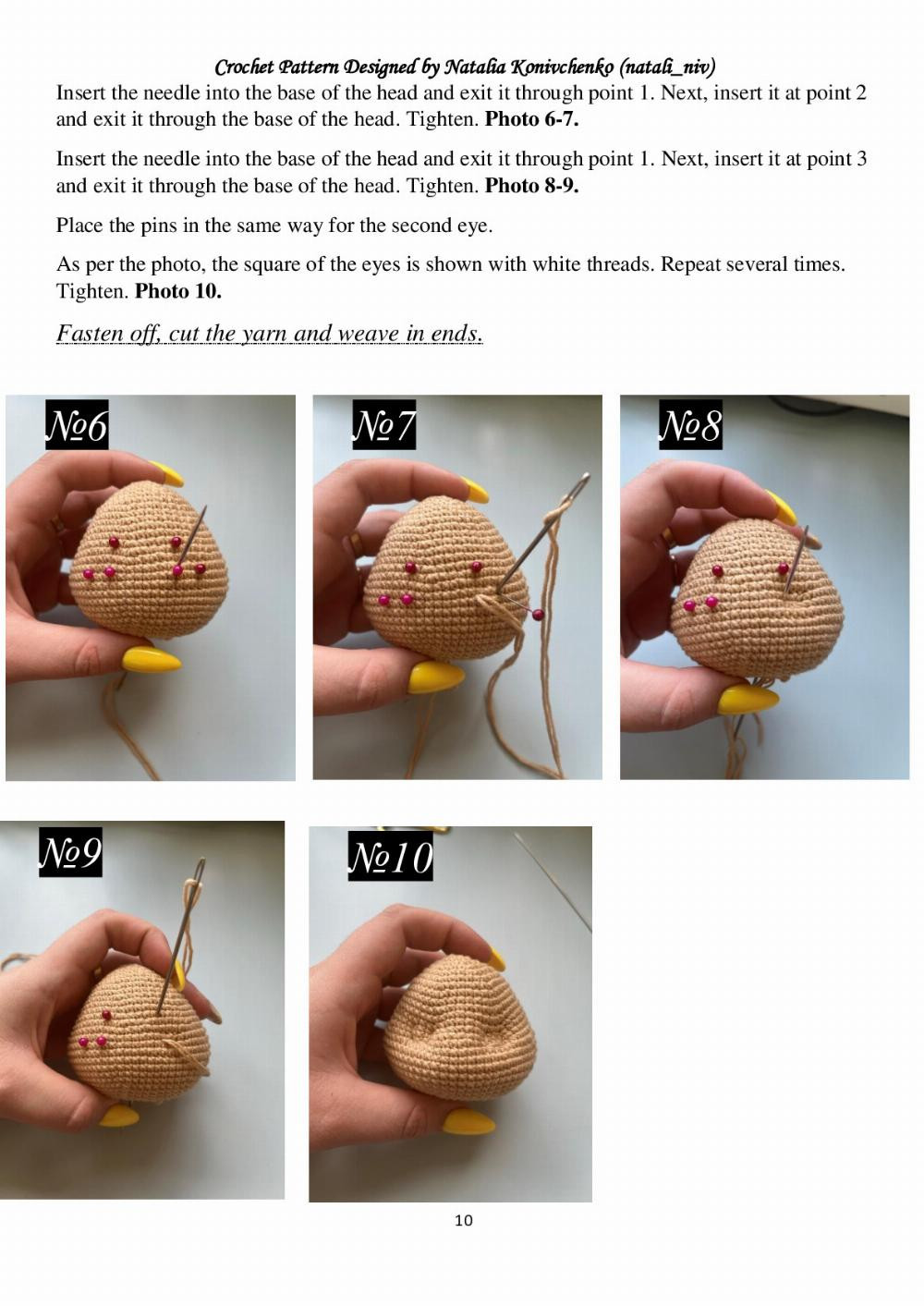 CROCHET PATTERN ALADDIN & ABU