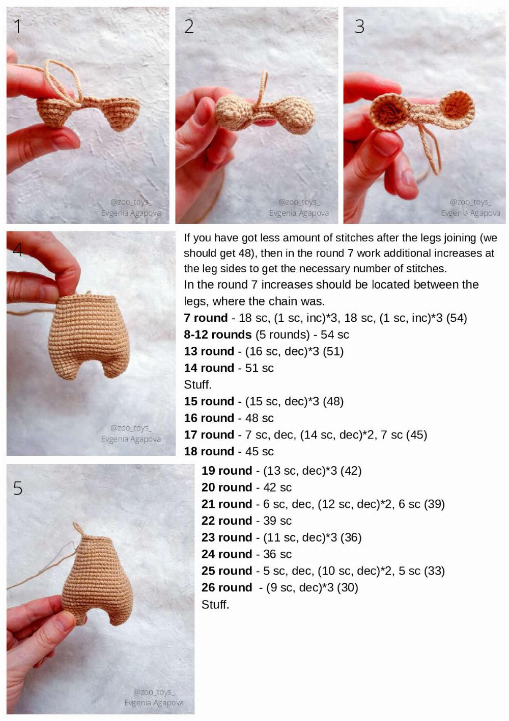 crochet pattern flower in the pot